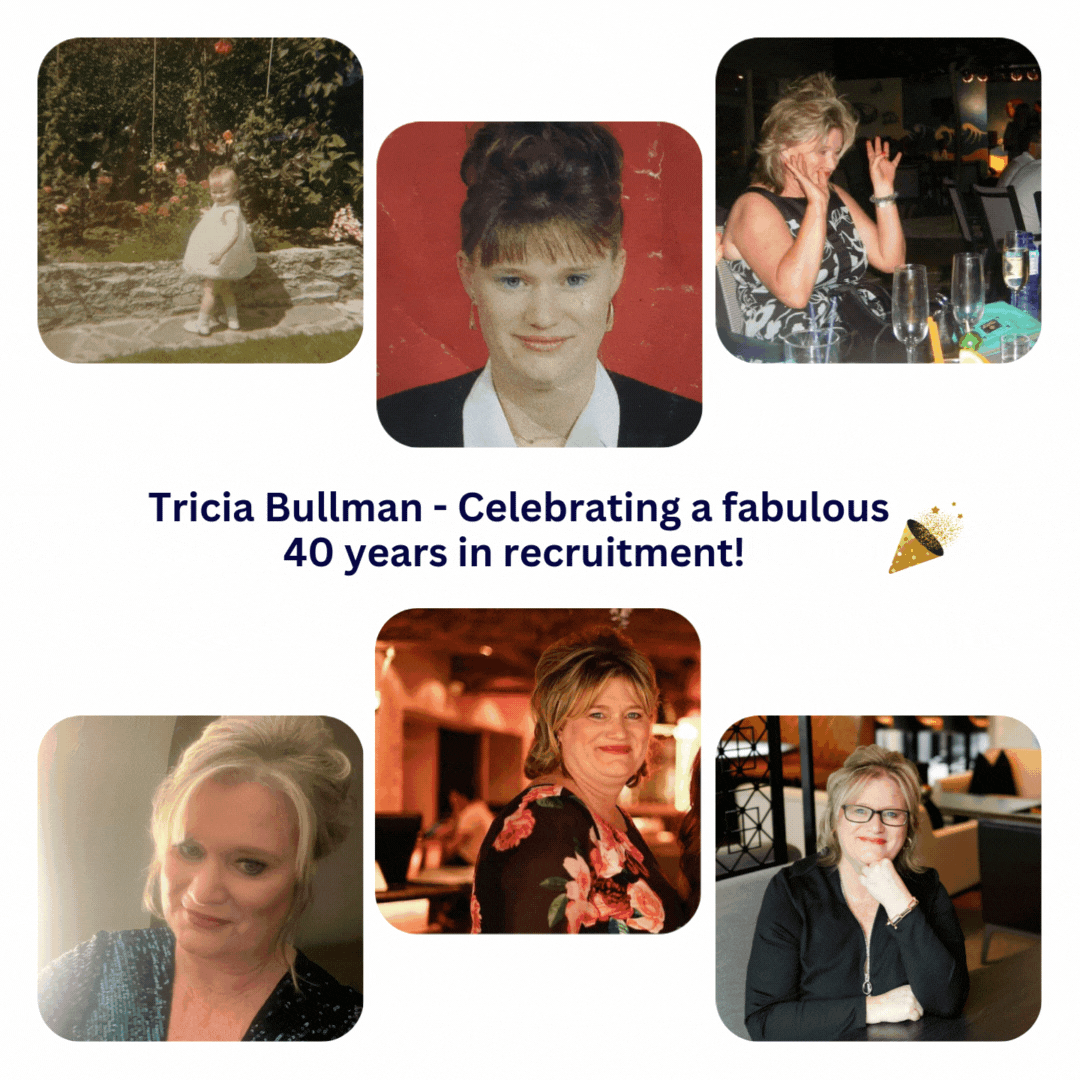 Tricia Bullman - Celebrting a fabulous 40 years in recruitment!
